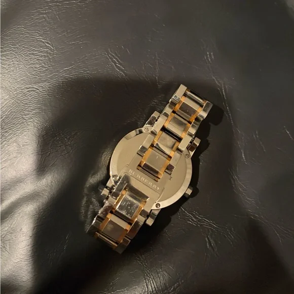 Burberry Two-Tone Silver and Rose Gold Watch - Picture 5 of 5